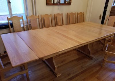 Restauration et reparation de table en bois à Limoilou, Québec, Levis, Beauport, ... - Atelier Ebenisterie à Québec